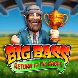 Big Bass Return to the Races logo by Pragmatic Play Letsjackpot Casino