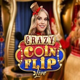 Crazy Coin Flip game by Evolution – logo hosted on Letsjackpot Casino