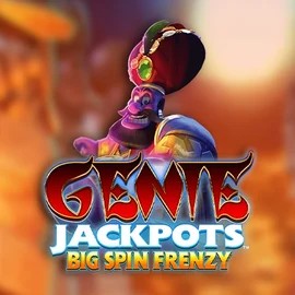 Genie Jackpots: Big Spin Frenzy logo – Jackpots by Blueprint Gaming at Letsjackpot Casino