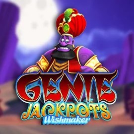 Genie Jackpots Wishmaker logo by Blueprint Gaming at Letsjackpot Casino