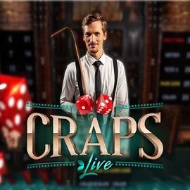 Live Craps logo – Live Casino by Evolution at Letsjackpot Casino