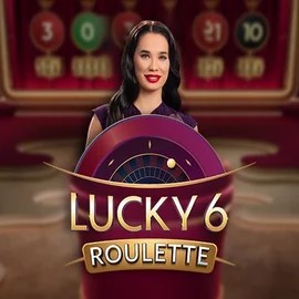 Lucky 6 Roulette slot icon by Pragmatic Play, available at Letsjackpot Casino