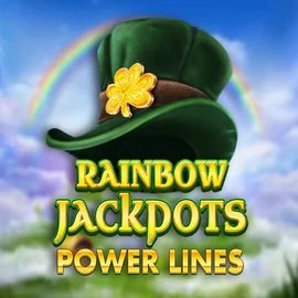 Rainbow Jackpots Power Lines logo – Jackpots by Red Tiger Gaming at Letsjackpot Casino